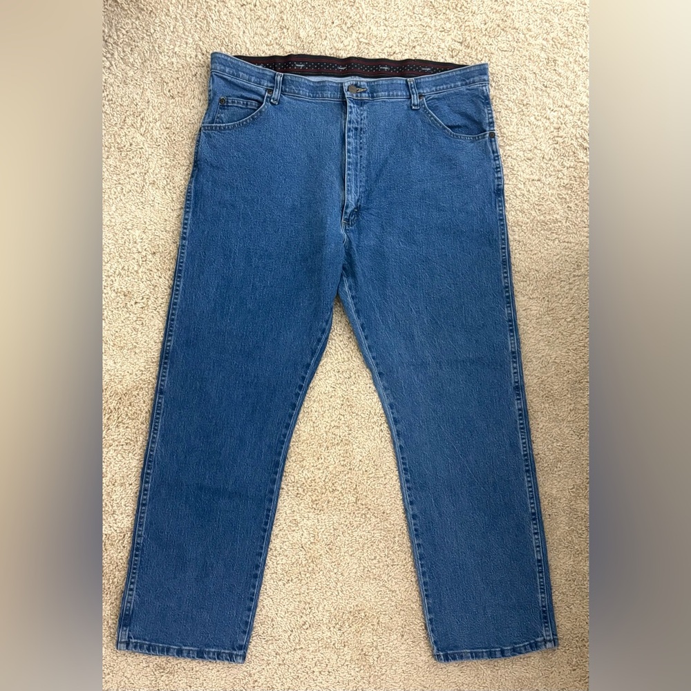 Wrangler Men's Relaxed Fit Denim Jeans